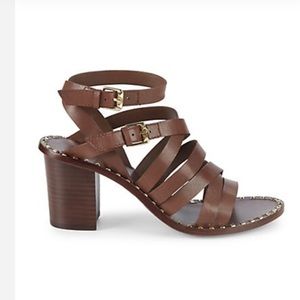 NWOT Ash Leather Heeled Sandals